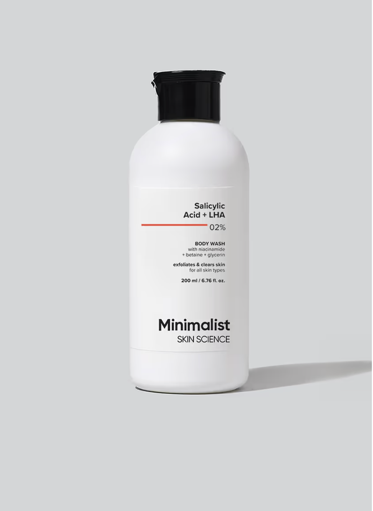 Minimalist Salicylic Acid + LHA 2% Body Wash (200 ml)