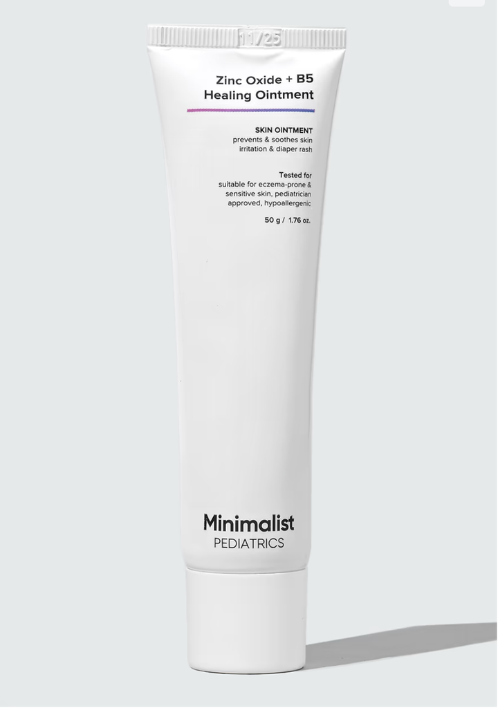Minimalist Pediatrics Zinc Oxide + B5 Healing Ointment (50 gm)