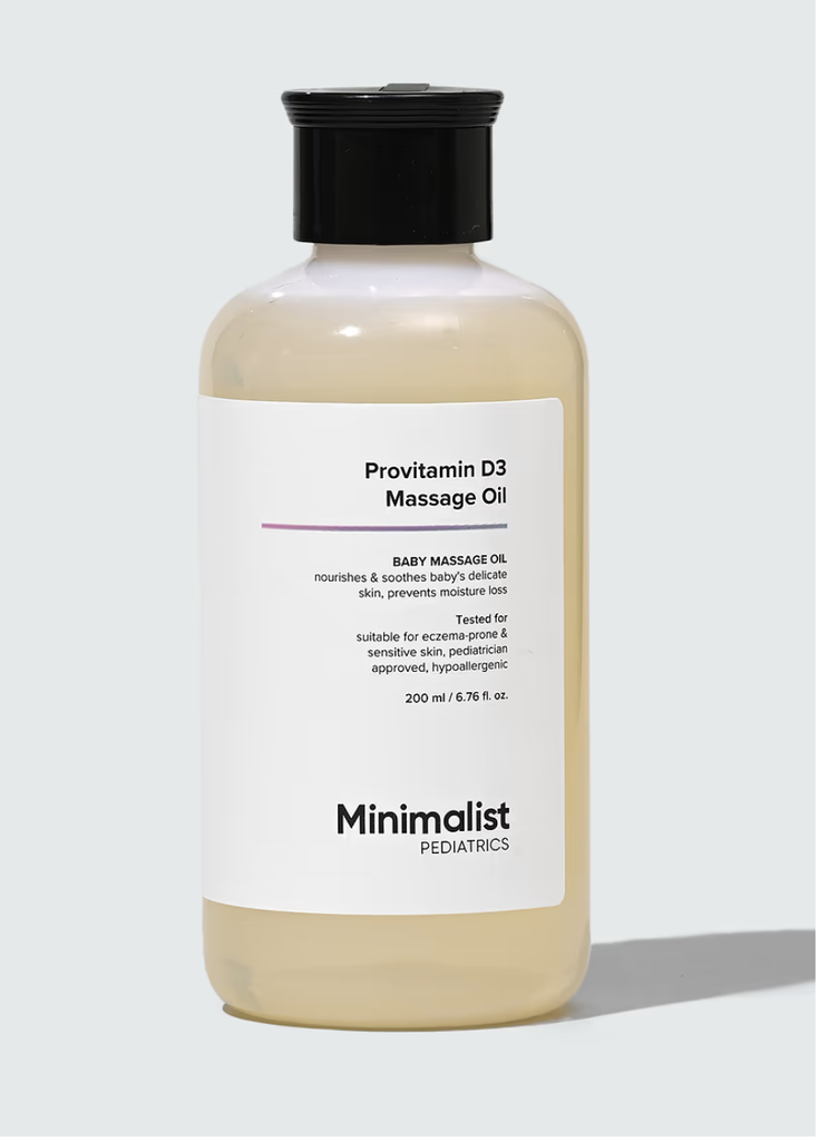 Minimalist Pediatrics Provitamin D3 Massage Oil (200 ml)