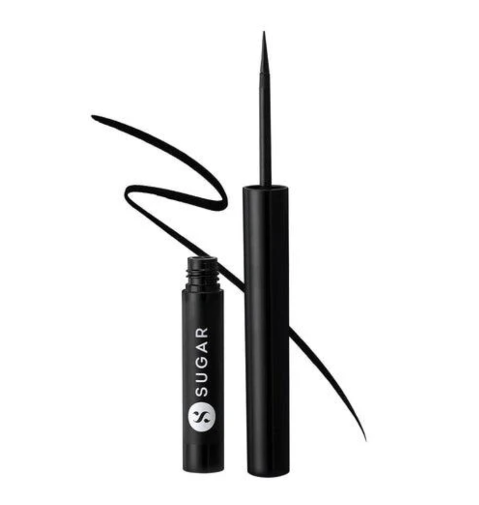 Sugar Eye Warned You So! Double Matte Eyeliner - 01 Black Swan (Black)