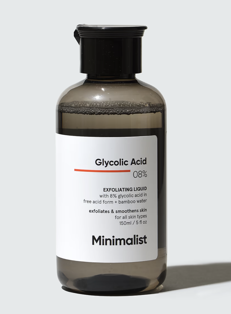 Minimalist Glycolic Acid 8% Exfoliating Liquid (150 ml)